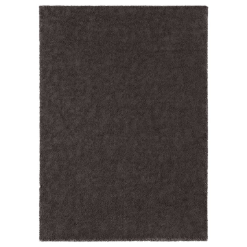 STOENSE Paklājs ar īsu kaudzi, tumši pelēks, 170x240 cm