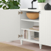 BESTÅ, skapis 180x42x74 cm balts/Sutterviken/Kabbarp balts