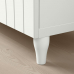 BESTÅ, skapis 180x42x74 cm balts/Sutterviken/Kabbarp balts