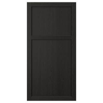 LERHYTTAN, durvis 60 x 120 cm melns traips