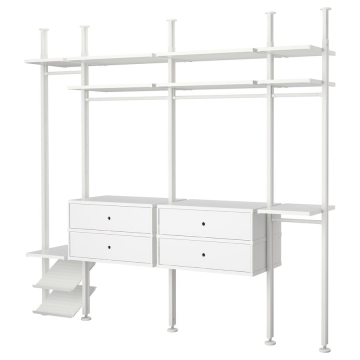 ELVARLI 4 sekcijas, balts