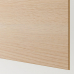 MEHAMN, IKEA 75x201 cm balti beicēts ozola efekts/balts