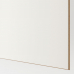 MEHAMN, IKEA 75x201 cm balti beicēts ozola efekts/balts