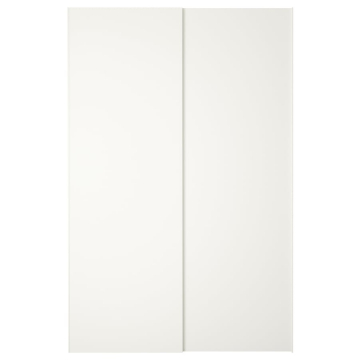 HASVIK Bīdāmās durvis - baltas 150x236 cm PAX bīdāmās durvis