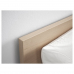 MALM Gultas rāmis ar 4 atvilktnēm 160x200cm, balināts ozols
