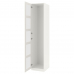 PAX skapis ar 1 durvīm 49,8x60x236,4 cm balts/Bergsbo matēts stikls